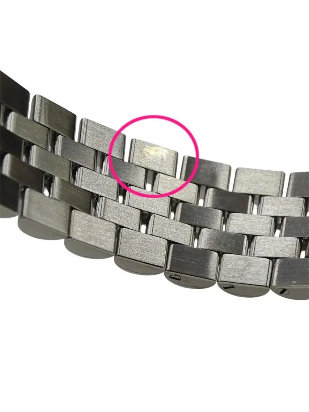 Rolex Datejust Watch Automatic at Stainless Steel White Gold WG Silver Black